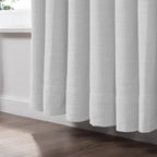 Liz Linen Pinch Pleat Ready Made Curtain with Blackout Thermal Lining