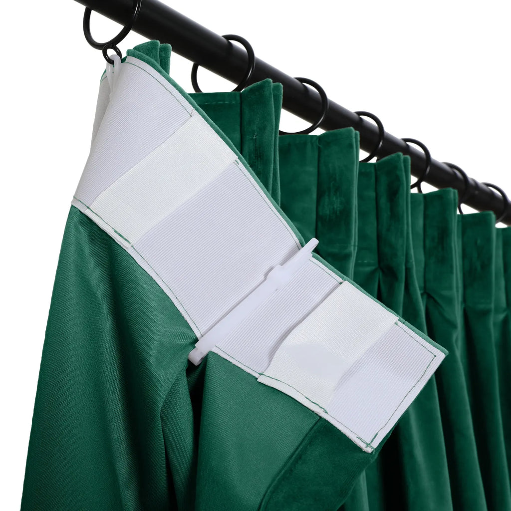 Birkin Velvet Curtain Pleated