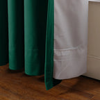 Birkin Velvet Curtain Pleated