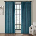 Birkin Velvet Curtain Pleated