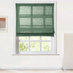 Jawara Linen Cotton Roman Shade Cordless