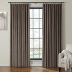 Birkin Velvet Curtain Pleated
