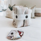 Liz Linen Curtains with Border Trim (Sold per Pair)