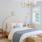 Liz Linen Roman Shade Cordless