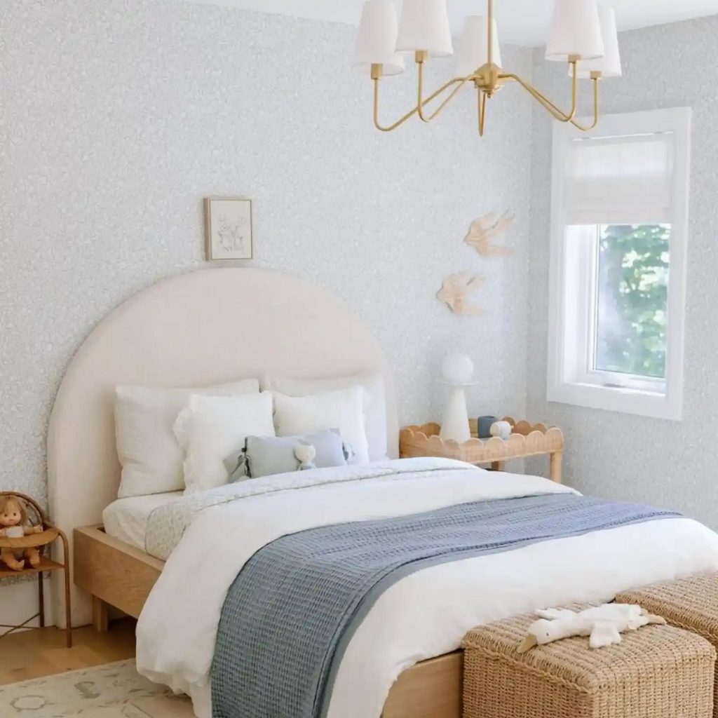 Motorized Roman Shade Cordless