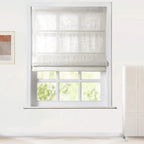 Jawara Linen Cotton Roman Shade Cordless