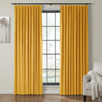 Birkin Velvet Curtain Pleated