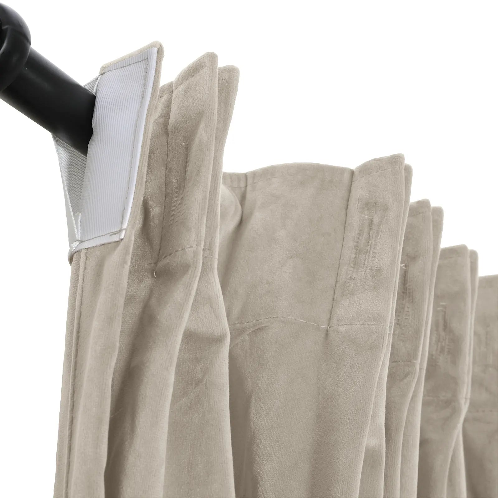 Birkin Velvet Curtain Pleated