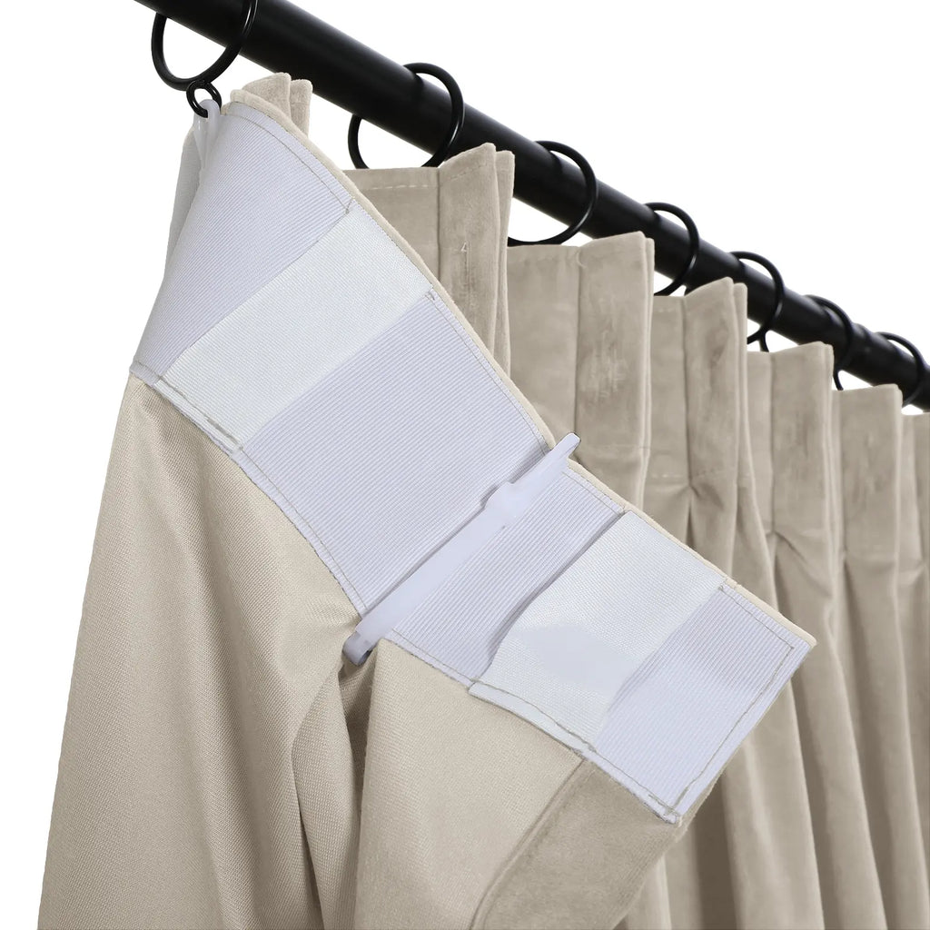 Birkin Velvet Curtain Pleated