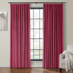 Birkin Velvet Curtain Pleated