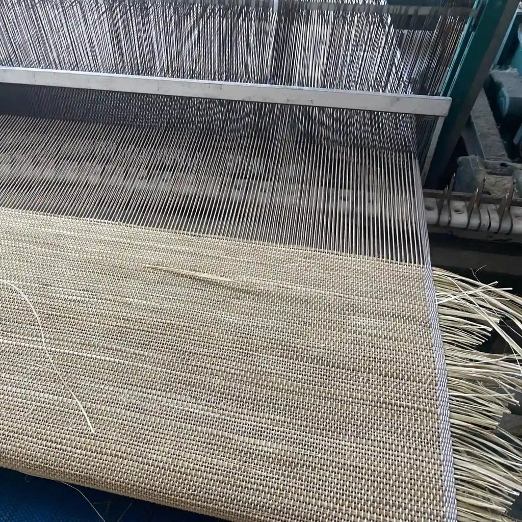 Natural Ramie Bamboo Woven Shade - Beige