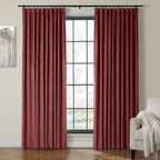 Birkin Velvet Curtain Pleated