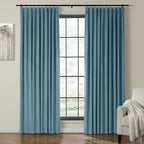 Birkin Velvet Curtain Pleated