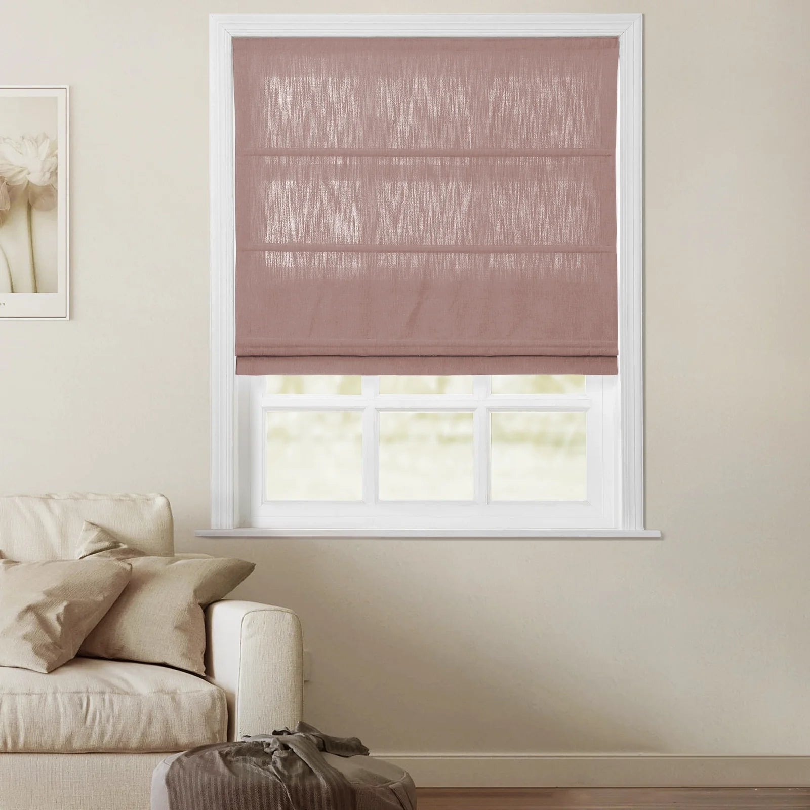 Isabella Roman Shade Cordless