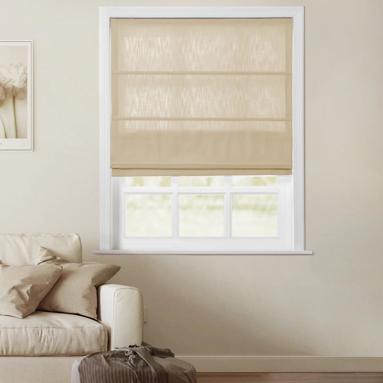 Isabella Roman Shade Cordless