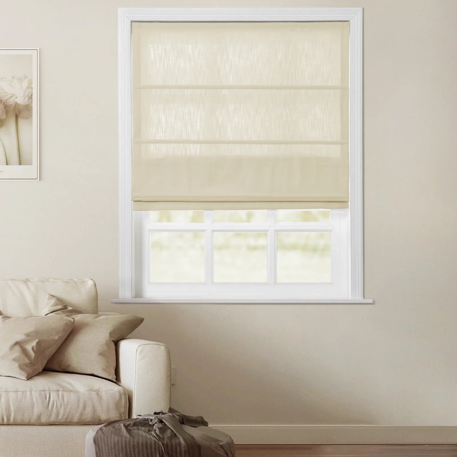 Isabella Roman Shade Cordless