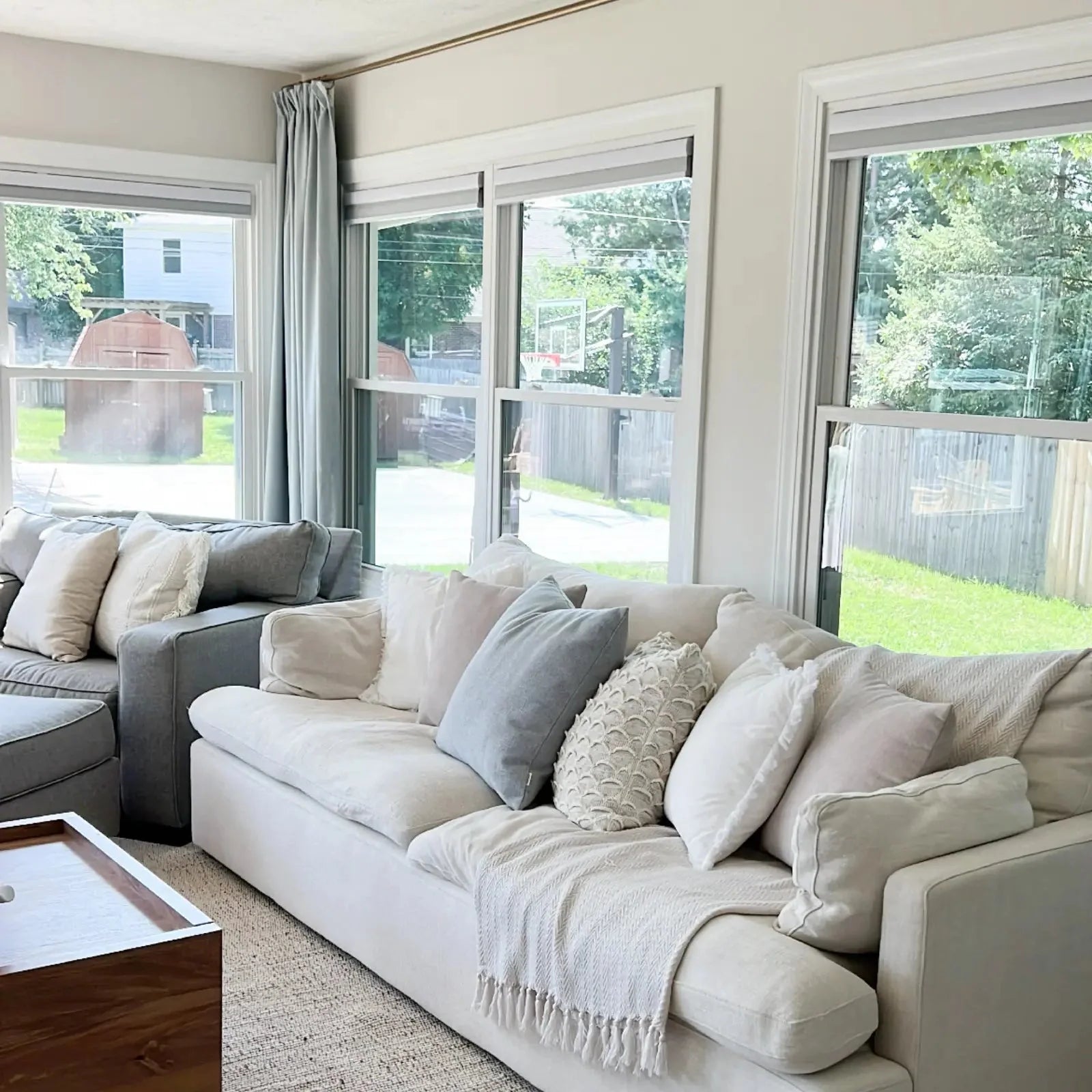 Isabella Heavyweight Cotton Drapery Pleated