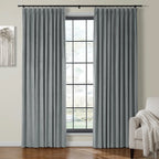 Birkin Velvet Curtain Pleated