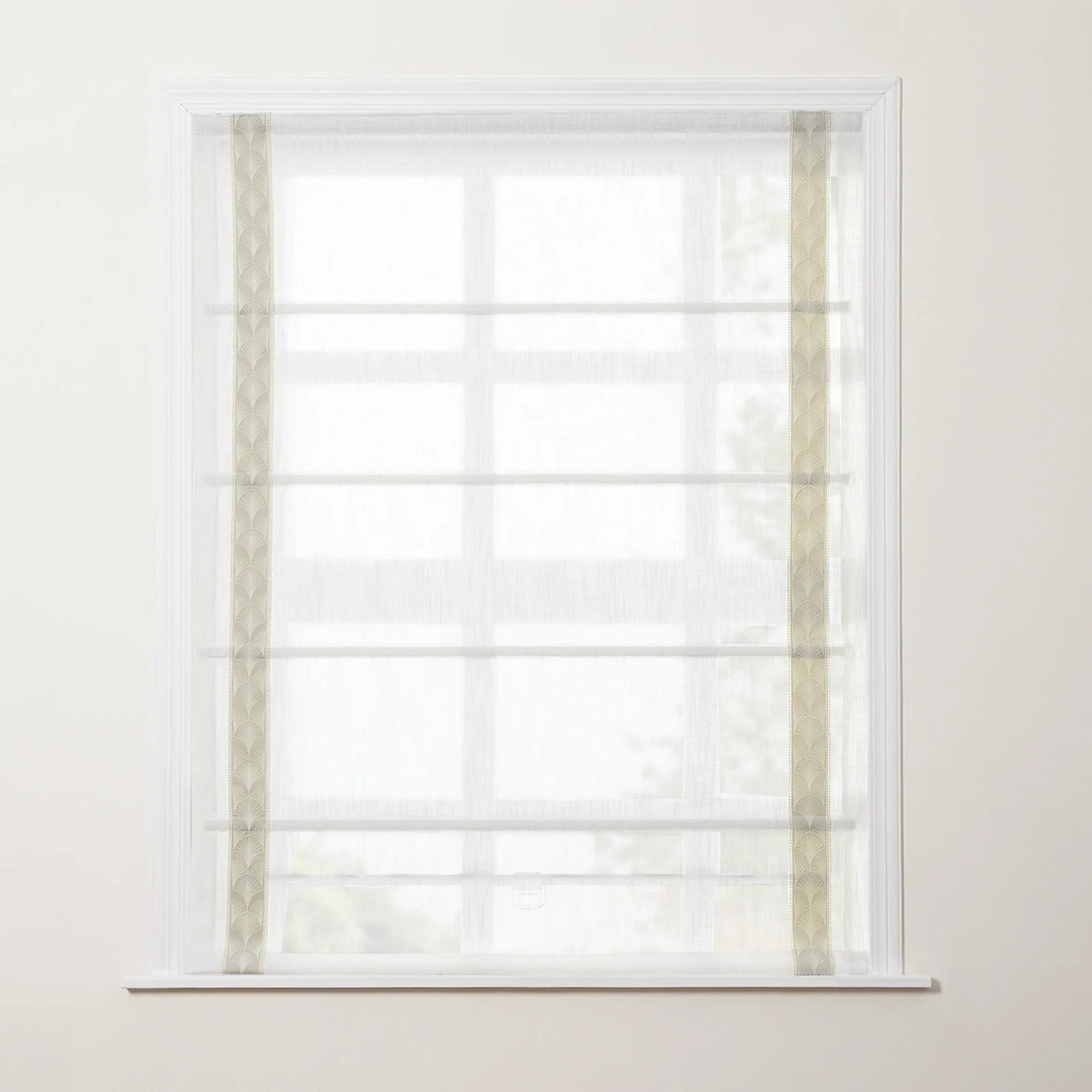 Liz Linen Roman Shade Cordless