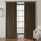 Birkin Velvet Curtain Pleated