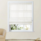 Patti Belgian Linen Roman Shade Cordless