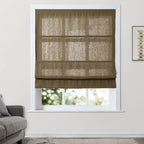 Patti Belgian Linen Roman Shade Cordless