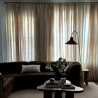 Patti Premium 100% Belgian Flax Linen Curtain Pleated