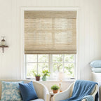 Natural Ramie Bamboo Woven Shade - Beige