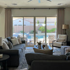 Birkin Velvet Curtain Pleated