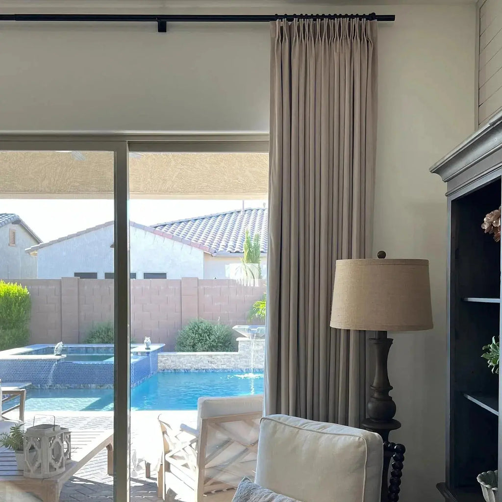 Birkin Velvet Curtain Pleated