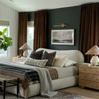 Birkin Velvet Curtain Pleated