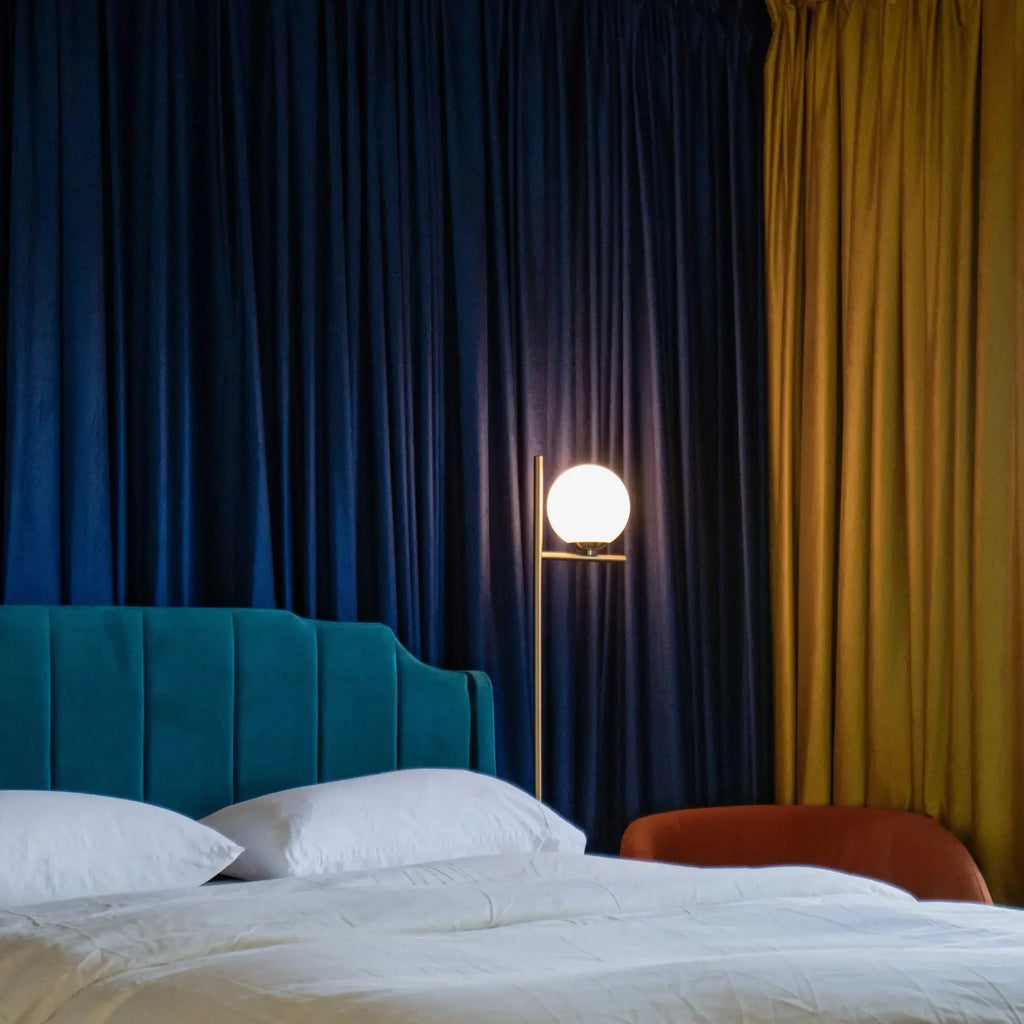 Birkin Velvet Curtain Pleated