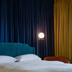 Birkin Velvet Curtain Pleated