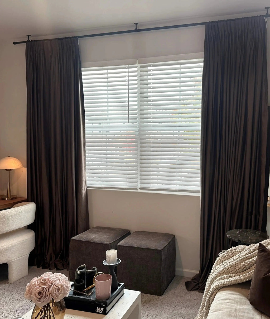 Birkin Velvet Curtain Pleated