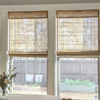 Natural Ramie Bamboo Woven Shade - Coconut