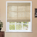Natural Ramie Bamboo Woven Shade - Beige