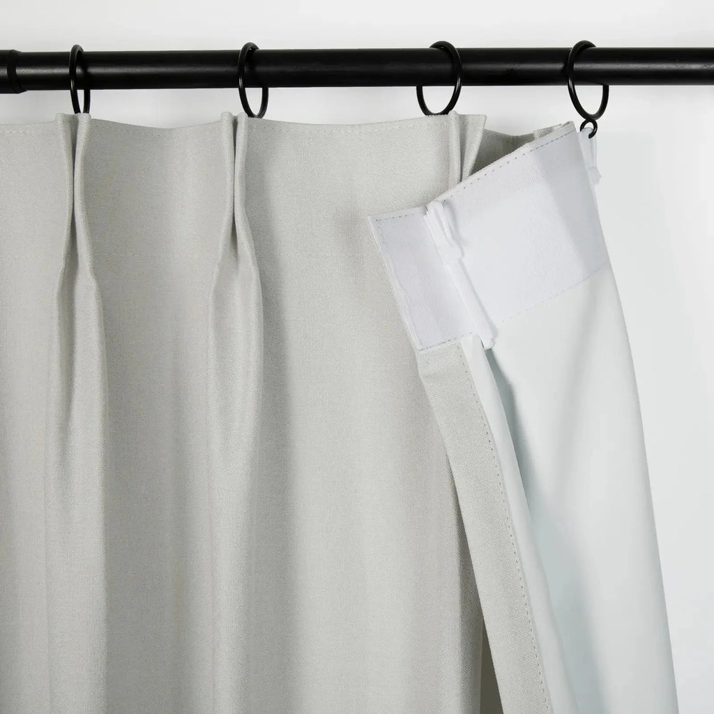 Lila 100% Blackout Drape Pleated