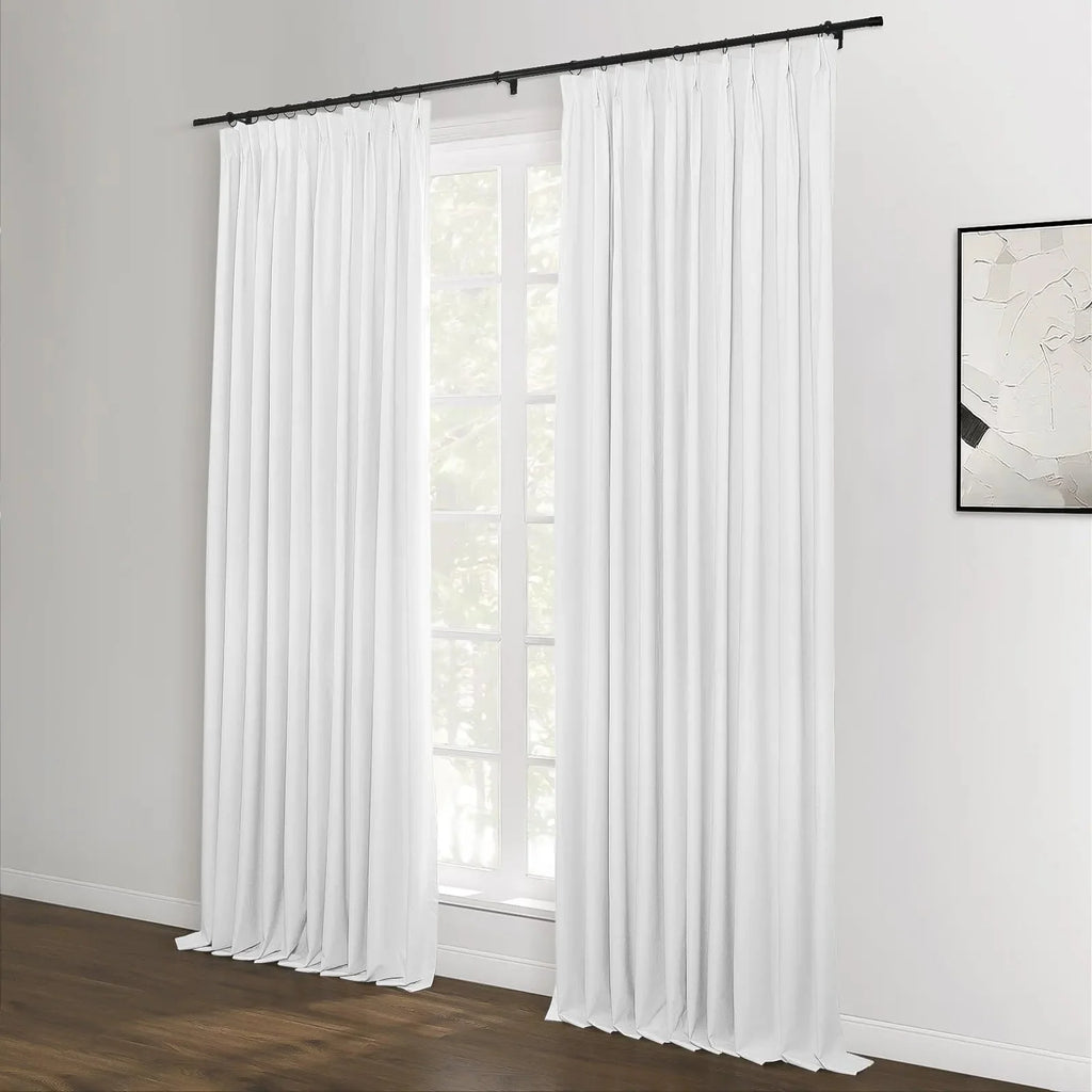 Lila 100% Blackout Drape Pleated