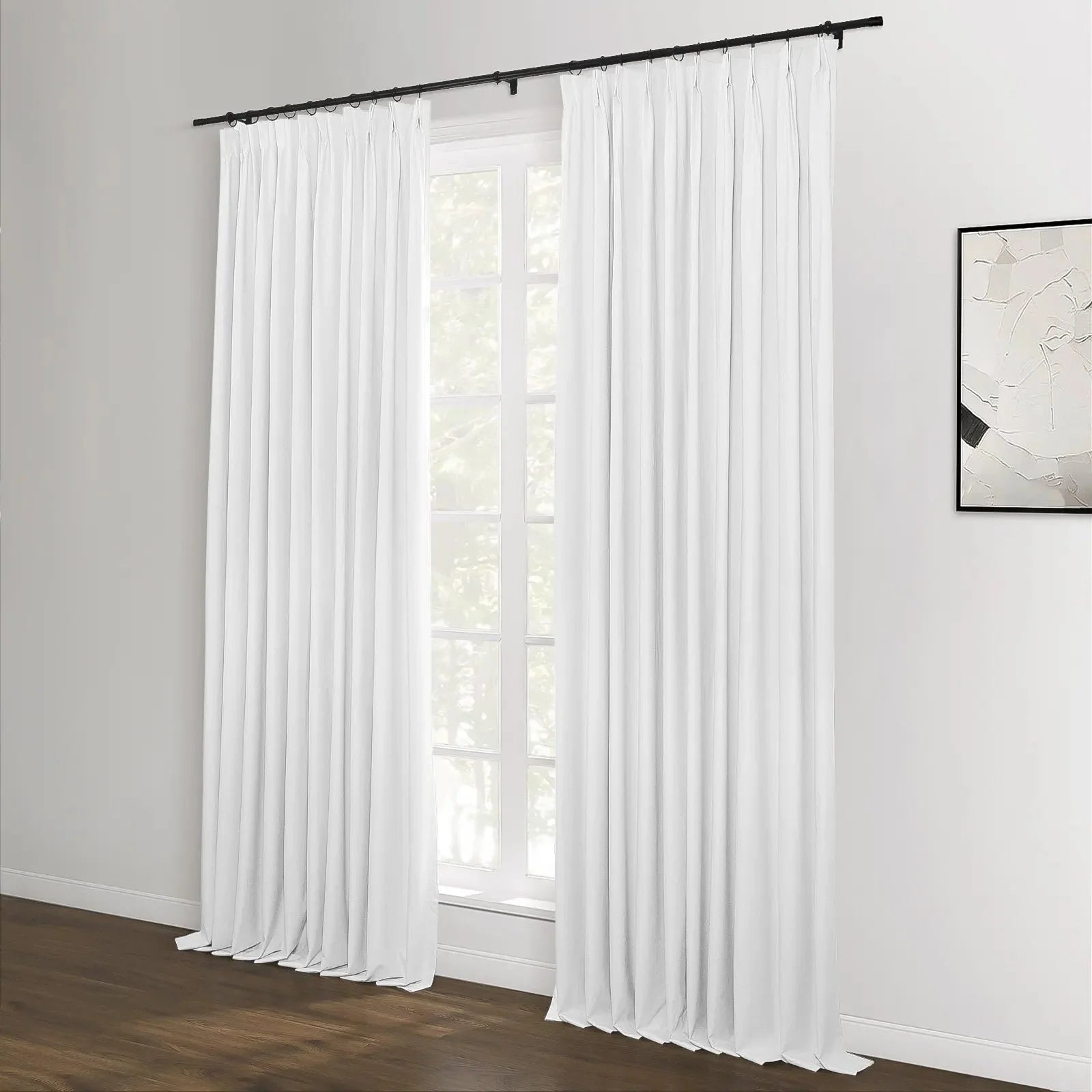 Lila 100% Blackout Drape Pleated