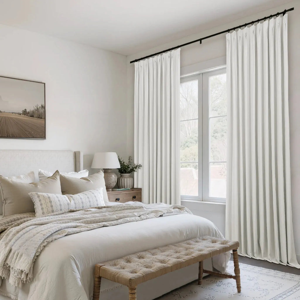 Lila 100% Blackout Drape Pleated