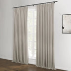 Lila 100% Blackout Drape Pleated