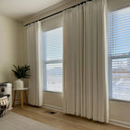 Isabella Heavyweight Cotton Drapery Pleated