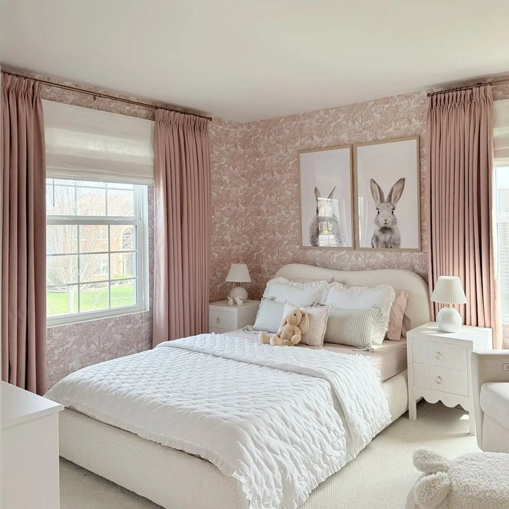 Isabella Heavyweight Cotton Drapery Pleated