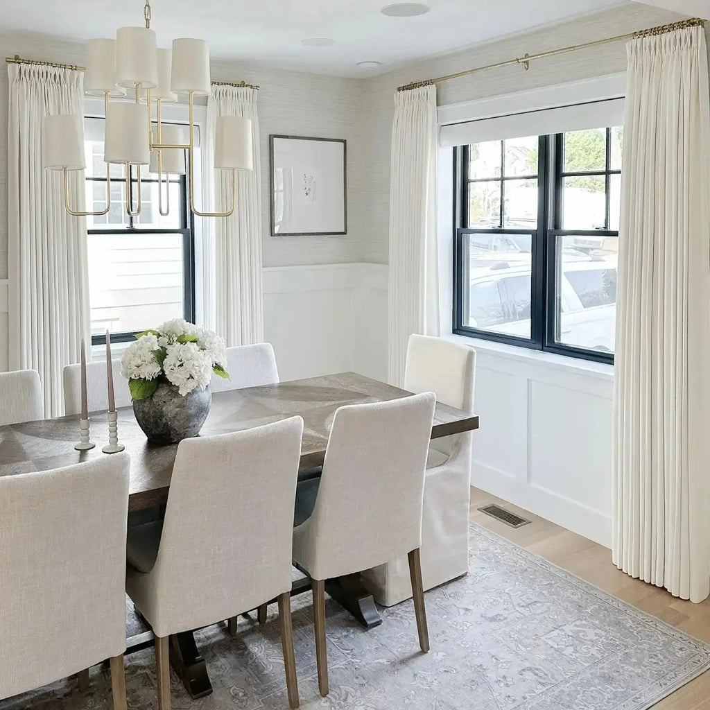 Isabella Heavyweight Cotton Drapery Pleated