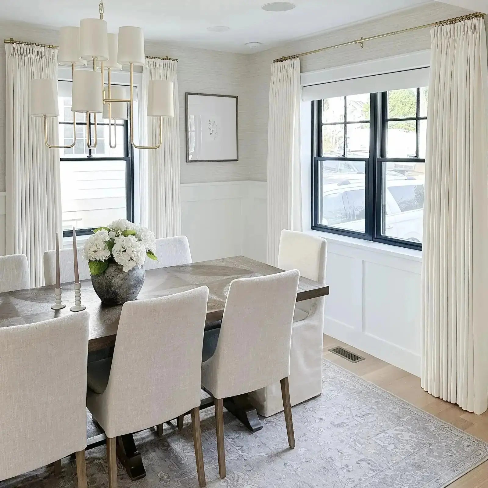 Isabella Heavyweight Cotton Drapery Pleated