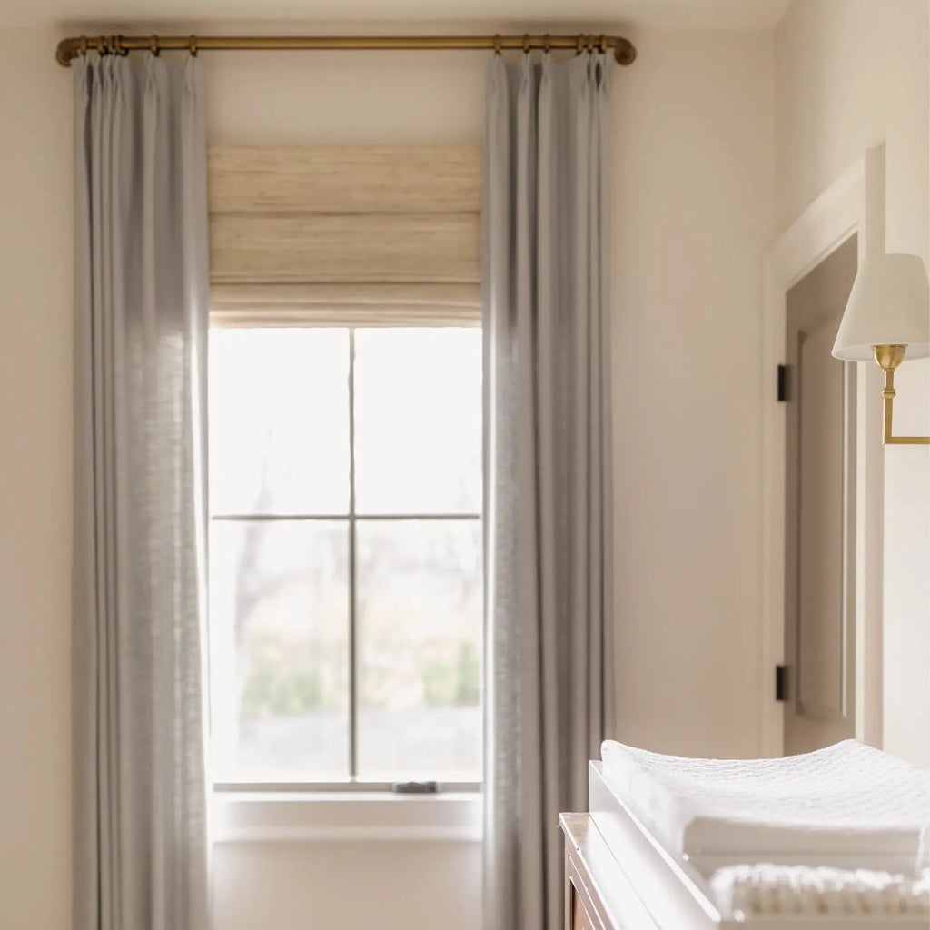 Isabella Heavyweight Cotton Drapery Pleated