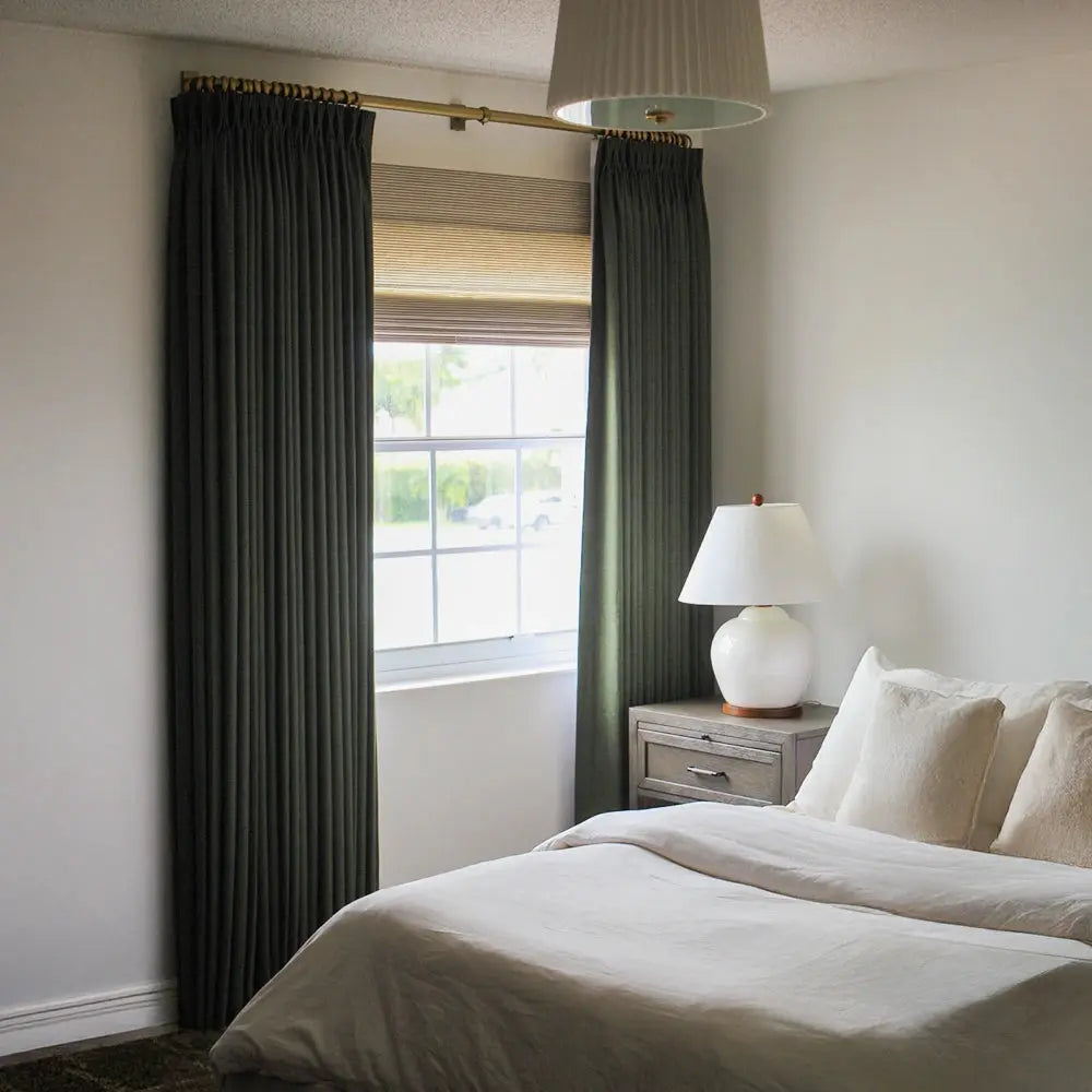 Isabella Heavyweight Cotton Drapery Pleated