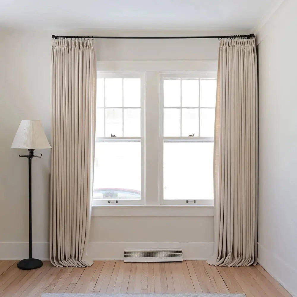 Isabella Heavyweight Cotton Drapery Pleated