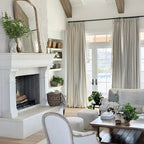 Jawara Luxury Linen Cotton Curtain Pleated