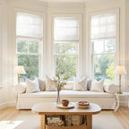 Jawara Linen Cotton Roman Shade Cordless